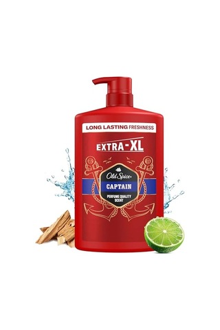 Old Spice Captain Erkekler İçin Duş Jeli Ve Şampuan 1000 Ml Ekstra-xl Acai Üzümü
