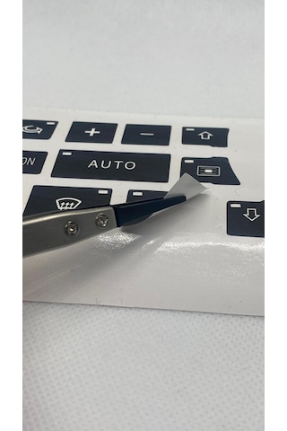 Audi A3 8p Uyumlu Klima Tuş Kaplaması Sticker Etiket Tamir Kiti 1 Adet