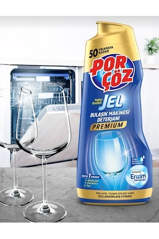 900 Ml Jel Bulaşık Deterjanı Premium X4 Adet Koroplast Ekstra Güçlü Bulaşık Eldiveni Hediyeli