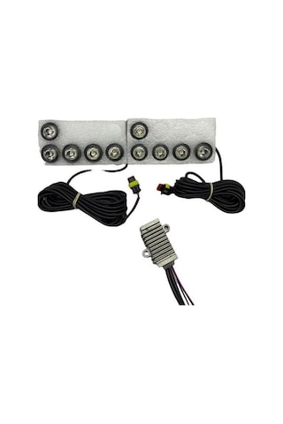 Sanel 12v-24v Gündüz Sürüş Ledi 5 X 2 Takım