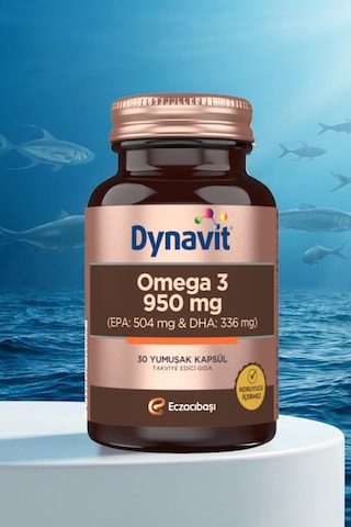 Dynavit Omega 3 950 MG Balık Yağı 30 Kapsül