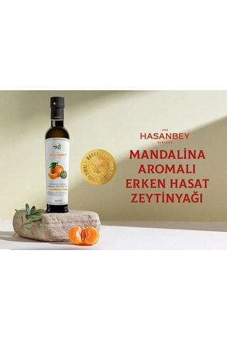 Hasanbey Mandalina Aromalı Zeytinyağı 250 Ml
