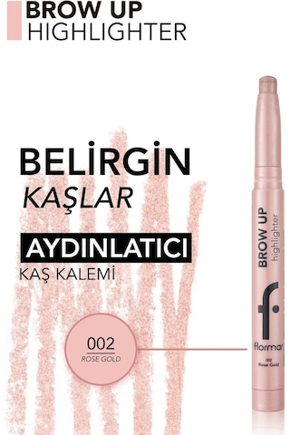 Flormar Brow Up Asansörlü Kalem Aydınlatıcı 002 Gold