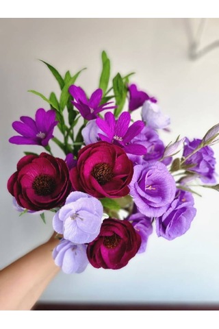 Roco Paper İtalyan Krapon Kağıdı Set Purple 180 Gr - 25x125 Cm