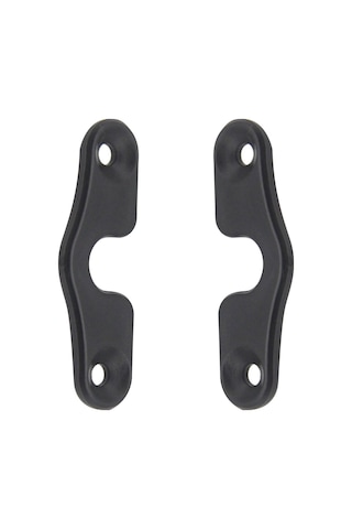 Tenfowee Jkjljt Güneşlik Sabitleyici Klips B Tipi, Siyah Alüminyum Alaşım, 10x3x2cm, 22g, 1 Adet