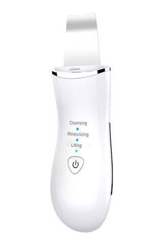 Sones Blk-d016 Ultrasonik Güzellik Küreği Cilt Makinesi Titreşim Ev Yüz Temizleme Ve Yıkama Masaj Aleti Güzellik Aleti Beyaz