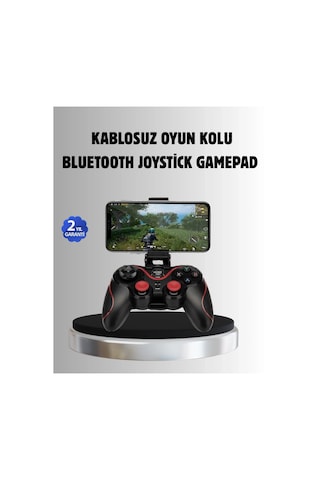 Buğz Bluetooth Kablosuz Gamepad Tv Pc Telefon Uyumluluğu Kolay Bağlantılı