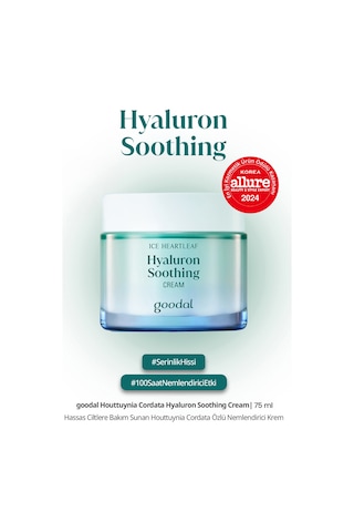 Hassas Ciltlere Bakım Sunan Nemlendirici Krem Goodal Houttuynia Cordata Hyaluron Soothing Cream 86723299