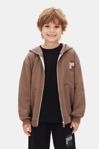 Xo Kids Erkek Çocuk Hırka 8-14 Yaş 49315 Kahverengi