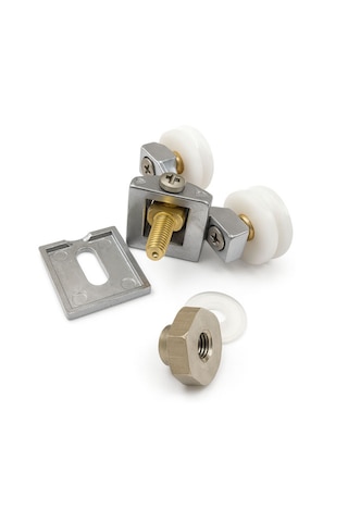 Ayrıntıshop Duşakabin Kanallı Tekerleği 22mm 1 Adet Krom