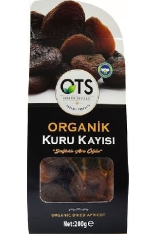 Ots Organik Kuru Kayısı 200 G