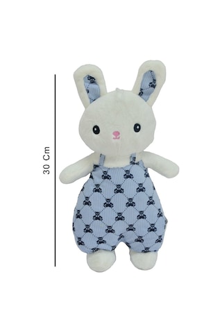 Sevimli Tavşan Peluş 30 Cm 62404 Mavi