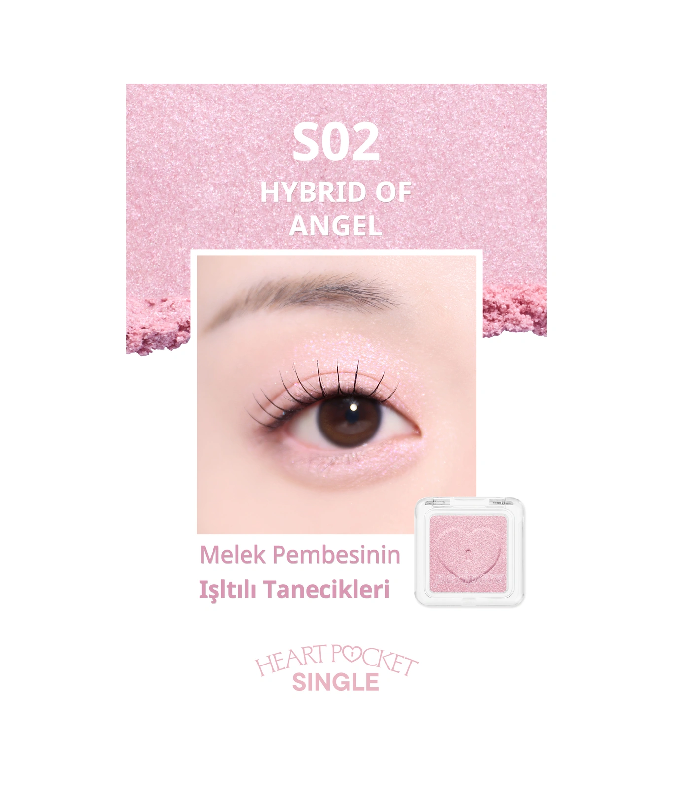 Peripera Heart Pocket Single S02 Hybrid Of Angel