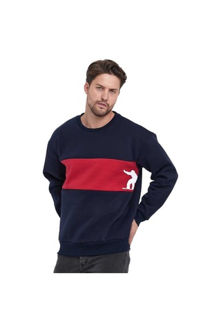 Adams Erkek 3 İplik Oversize Sweatshirt 001