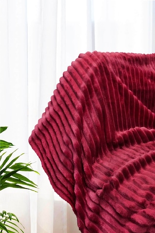 Mira Home Tek Kişilik Wellsoft Tv Battaniyesi 130 X 180 Cm Çizgili Desen 001