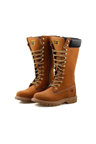 Caterpillar CAT Clovis Hi Kadın Günlük Bot 015Z101214-SUNDACE-NUBUK Kahvereng