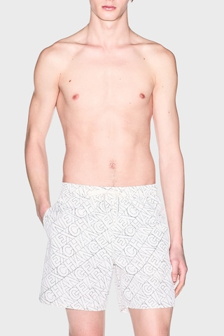 Armani Exchange Tamamı Logolu Belden Bağlamalı Mayo Short Erkek Mayo Short Xm000832 Af24685 F1167 Bej