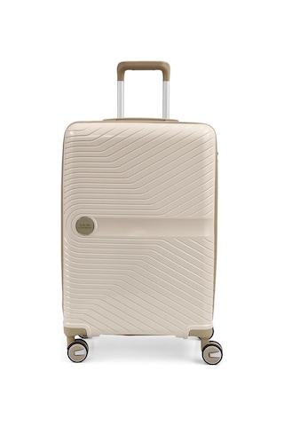 Ççs 5239 Polipropilen Kabin Boy Valiz Siyah-camel Siyah - Camel