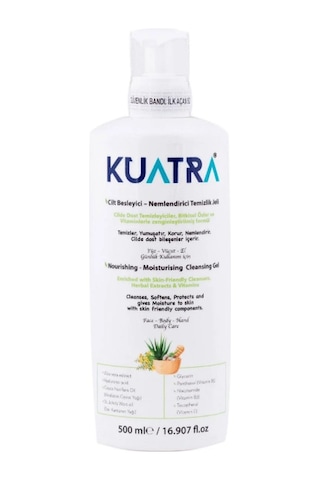 Kuatra Nemlendirici Besleyici Kokusuz Temizlik Jeli 500 ML