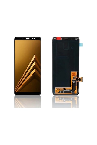 Samsung Uyumlu Galaxy A8 Plus 2018 A730 Oled Lcd Ekran Dokunmatik Siyah Oled