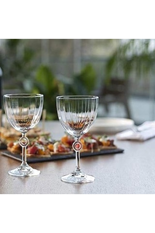Paşabahçe Amore Şarap Kadehi 270 Cc, 2 Adet Ahşap