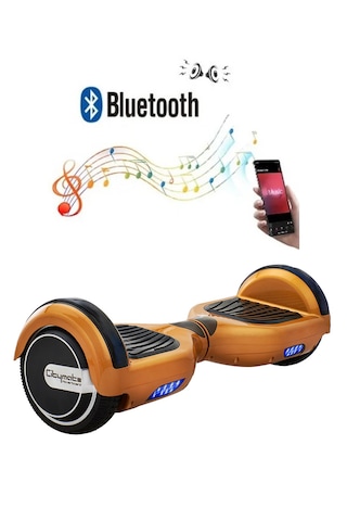 Citymate Hoverboard Elektrikli Kaykay Bluetooth 6.5 Gold