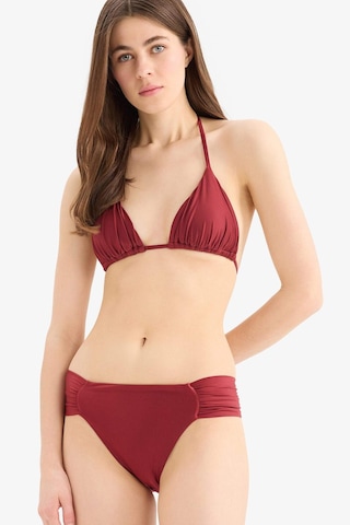Defacto Saten Bikini Üstü-fall İn Love E0394ax25smbr285 Bordo