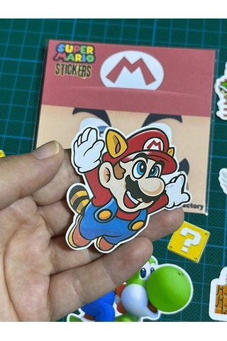 Super Mario Sticker Set 20 Parça