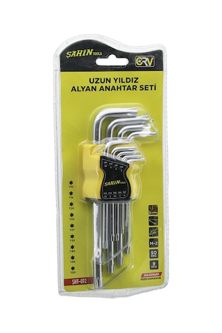 Uzun Yıldız Alyan Seti 9 Parça 60 Mm Diğer