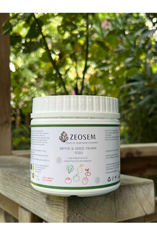 Semedis - Zeosem Doğal Zeolit Klinoptilolit 100 Mikron Sebze Ve Meyve Yıkama Tozu 500 Gr