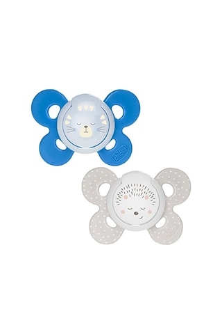 Chicco Physioforma Comfort Silikon Emzik (16-36 Ay) 2'Li Bej - Gri