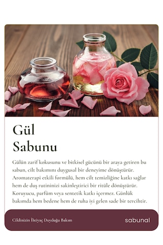 Sabunal Gül Sabunu 100 G