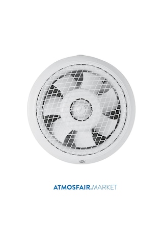 S&P Hcm-N-180 Geri Akış Panjurlu Pencere / Duvar Tipi Fan 450M3/H