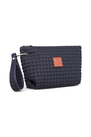 Bilik Deri Scuba Koyu Gri Kadın Portföy & Clutch Çanta Yeliz Gri