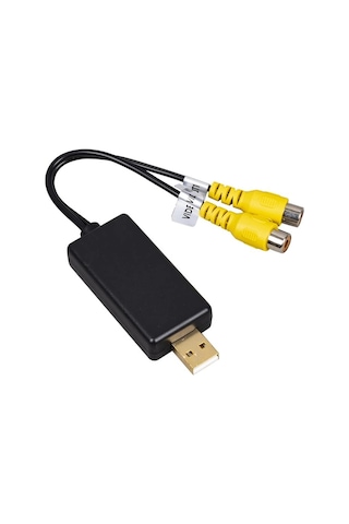 For-x Usb To Video Dönüştürücü - Teyp Usb Kısmından Video Çıkışı Alma Aparatı Diğer