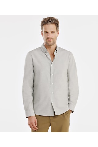 Yargıcı Regular Fit Oxford Gömlek 25yegm6002x 089 Yeşil