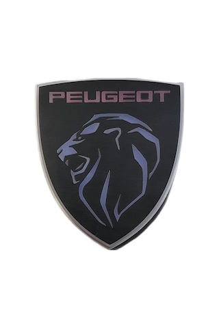 3d Led Peugeot Yeni Logo