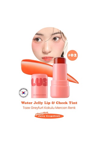 Elensilia Plush Jelly Yanak Ve Dudak Renklendirici Jel Tint Elensilia Plush Blush And Lip 02 Juicy Grapefruit