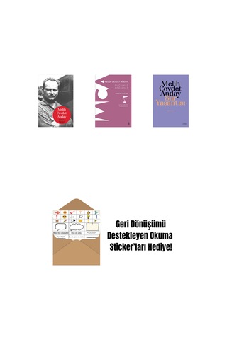 Melih Cevdet Anday - Bütün Şiirleri Ciltli + Suçumuz Edebiyat + Şiir Yaşantısı - Şiir Yazıları + Okuma Sticker'ları