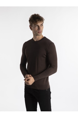 Trussardi Trussardı Erkek Kazak TRRD003626 Kahverengi
