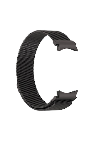 Galaxy Watch 6 40mm Uyumlu Krd-01 Metal Akav Kordon-siyah