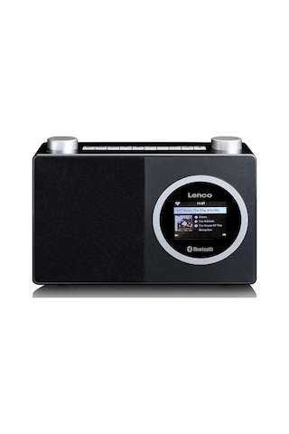 Lenco Dır-70bk - Renkli Ekranlı Ve Bluetooth Özellikli İnternet Radyosu - Siyah