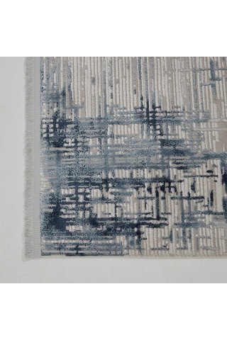 Hoom Rugs Norm 6214 Mavi Modern Salon Halısı Mavi