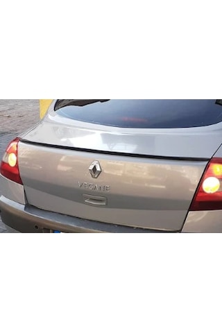 Renault Megane 2 Bagaj Üstü Spoiler - Bagaj Çıtası Pianoblack