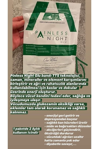 Painless Night Glu 25'li Sağlık Destek Bandı
