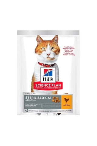 's Sp Yetişkin Tavuklu Kısırlaştırılmış Kedi Maması 1.5kg