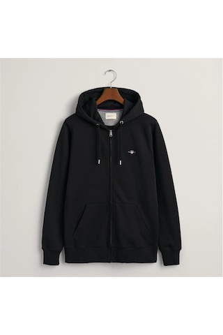 Gant Erkek Siyah Regular Fit Kapüşonlu Sweatshirt-siyah Siyah