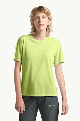 Jack Wolfskin Jack Wolfskın Vonnan S S T W Kadın Graphite T-shırt A63951-1388 Siyah