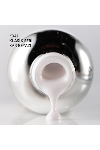 Kalıcı Oje K041, Kar Beyazı, 4 Ml Diğer