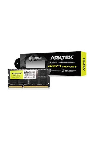 Arktek AKD3S8N1600 8 GB DDR3 1600 MHz CL11 Notebook Ram